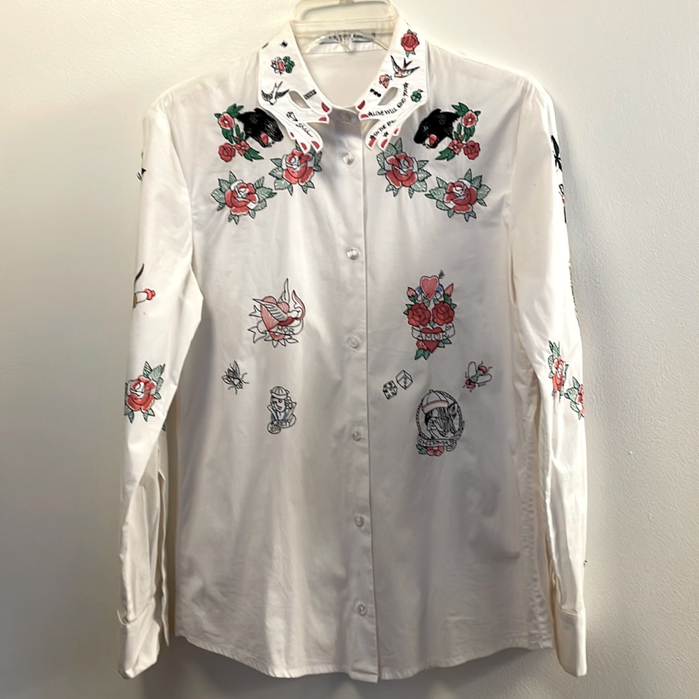 Vivetta button down blouse. Size 42